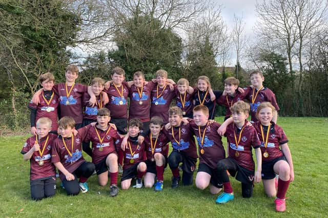 Youngsters competed in the County Cup