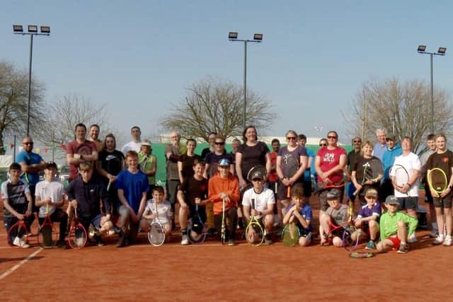 Melton Mowbray TC held an open day.