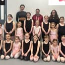Members of Melton's Performing Stars Academy, including the little girl from Ukraine, pictured at a recent class EMN-220504-122938001
