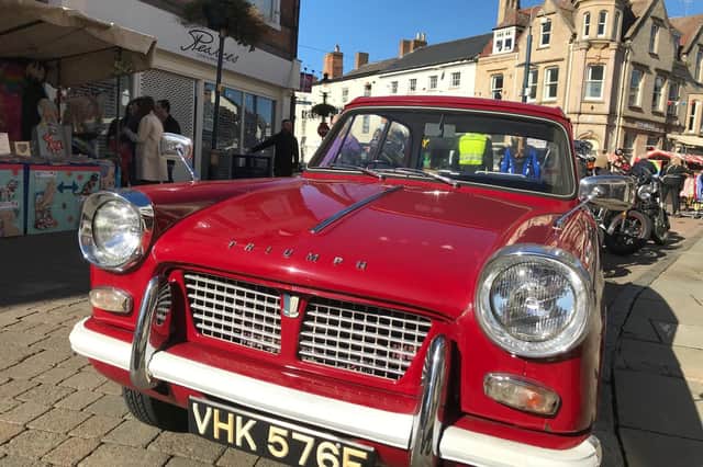 A classic car at the Melton Vintage Craft Market back in October last year EMN-220331-145856001
