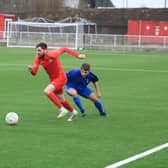 Paul Anderson netted the winner. Photo: Oliver Atkin