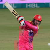 Islamabad United's Colin Munro plays a shot during the Pakistan Super League (PSL) Twenty20 cricket match at Karachi Kings in February. (Photo by Asif HASSAN / AFP) (Photo by ASIF HASSAN/AFP via Getty Images)