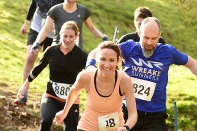Runners enjoy this year's event.
