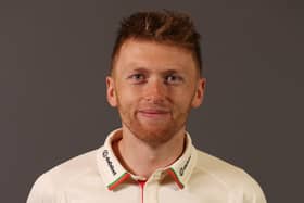 Leicestershire's Ed Barnes. Photo: Getty Images