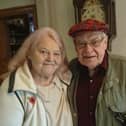Cousins Margaret Gordon and David McCandless, who have been reunited after 70 years apart EMN-221104-101652001