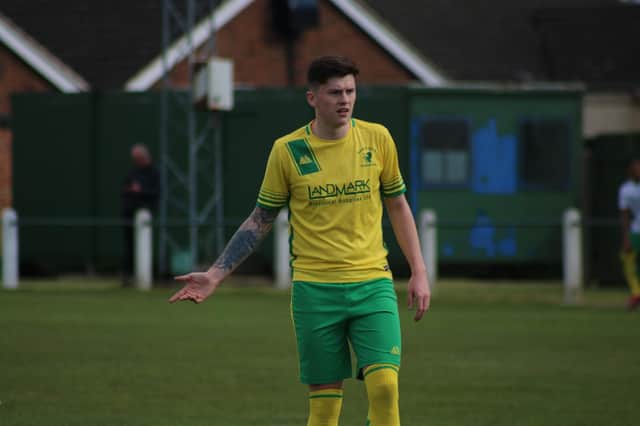 Harry Allcock netted Saturday's consolation. Photo: Oliver Atkin