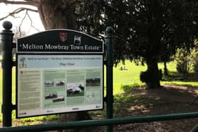 Melton's Play Close park, which is managed by the town estate EMN-220414-171831001