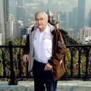 The late Peter Jackson, pictured in 2014 on his first trip to Australia, when he stopped over in Hong Kong for a few days EMN-220418-152709001