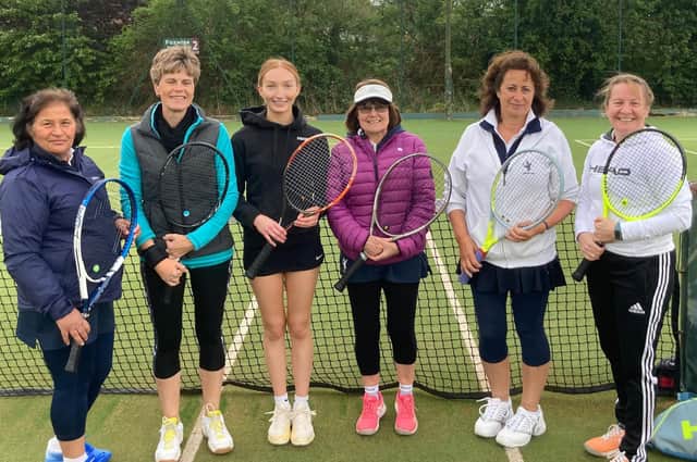 Polly Ahir, Tracy White, Jessi Jackson, Margaret Heggs, Margaret Shufflebotham and Penny Hallam.