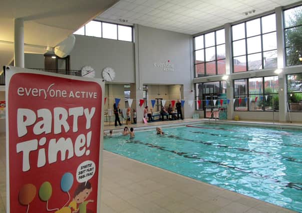 The swimming pool at Waterfield Leisure Centre EMN-210804-173342001