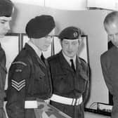 Members of the Melton ATC squadron pictured in 1973 during a Royal visit by the Duke of Edinburgh EMN-210904-170829001