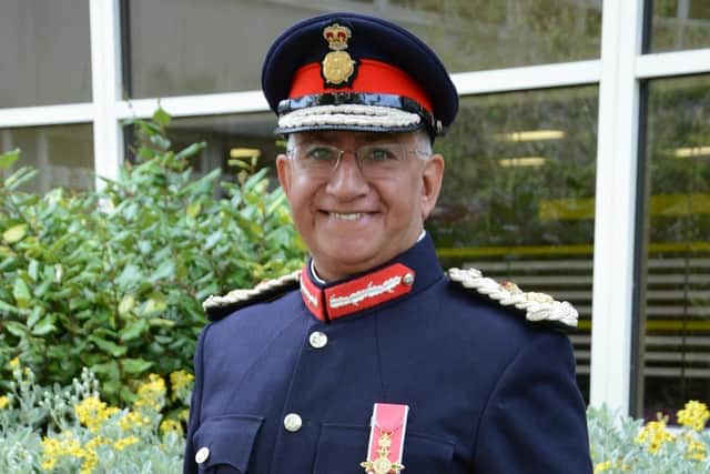Lord Lieutenant of Leicestershire Mike Kapur EMN-210904-173208001