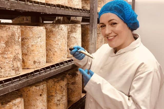 Alicia Kearns MP visits Long Clawson Dairy EMN-210428-123135001