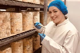 Alicia Kearns MP visits Long Clawson Dairy EMN-210428-123135001