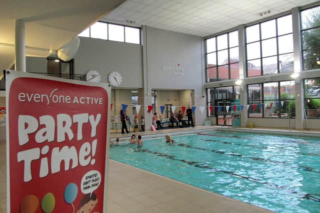The swimming pool at Waterfield Leisure Centre EMN-210423-120956001