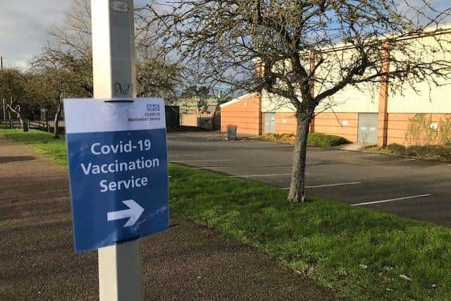 The Melton Vaccination Centre at Melton Sports Village, off Burton Road EMN-210505-103527001