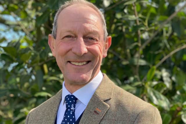 New Leicestershire County Council member for Belvoir division, Bryan Lovegrove EMN-210705-133600001