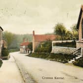 Main Street in Croxton Kerrial pictured around 1910 EMN-211005-121825001