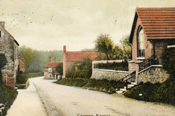 Main Street in Croxton Kerrial pictured around 1910 EMN-211005-121825001