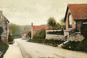 Main Street in Croxton Kerrial pictured around 1910 EMN-211005-121825001
