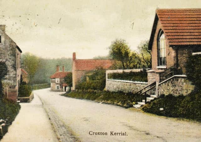 Main Street in Croxton Kerrial pictured around 1910 EMN-211005-121825001
