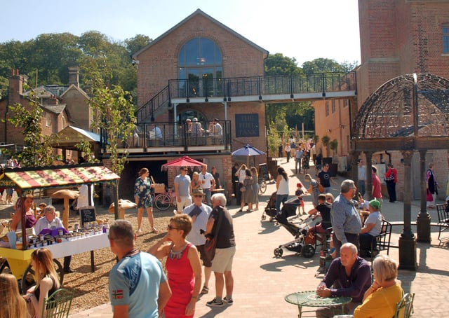 The Engine Yard retail park at Belvoir Castle
PHOTO TIM WILLIAMS EMN-211005-155944001