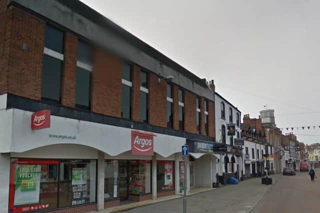 The former Argos store in Nottingham Street, Melton, which closed in March 2020 and which was not reopened EMN-211105-112523001