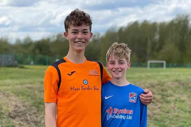 Opponents returned to being best mates at full time on Sunday.