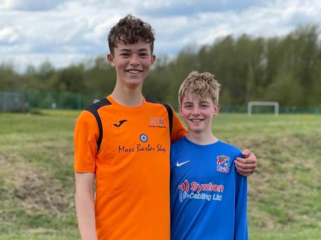Opponents returned to being best mates at full time on Sunday.