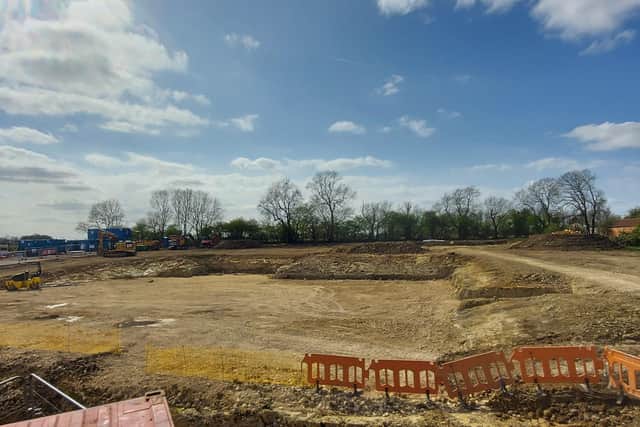 Work starts on the new carbon neutral state-of-the-art training centre at Melton DATR military base EMN-210514-163319001