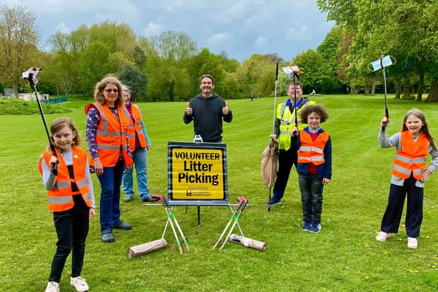The litter pickers
