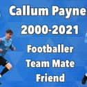 Asfordby FC's tribute to Callum Payne on social media EMN-210518-122011001