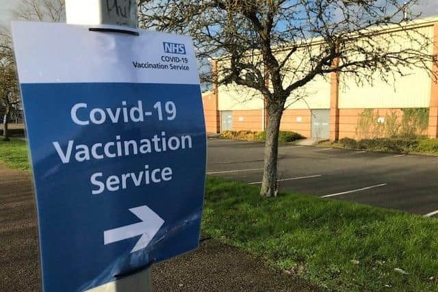 The Melton Vaccination Centre at Melton Sports Village, off Burton Road EMN-210520-160538001
