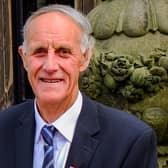 Bill Fryer, wearing his British Empire Medal, who has passed away aged 94 EMN-210521-135510001