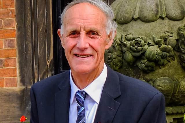 Bill Fryer, wearing his British Empire Medal, who has passed away aged 94 EMN-210521-135510001