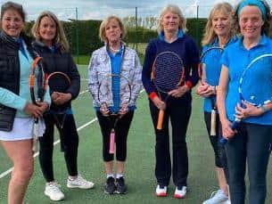Pictured are the Ladies’ Seconds team.