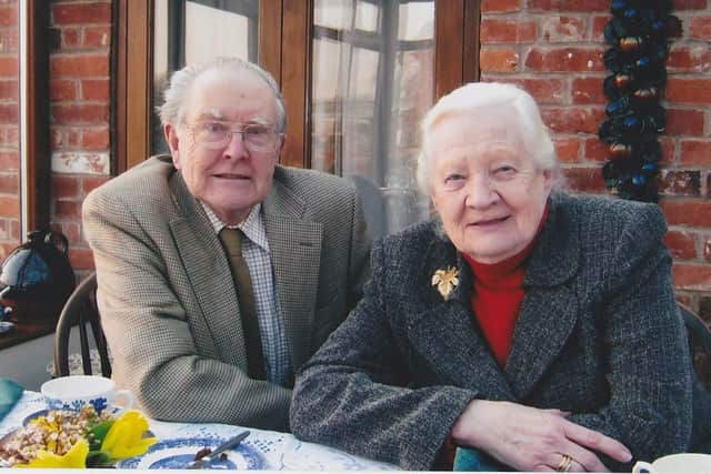 The late Cyril Bowes pictured with wife, Jean EMN-210206-130227001