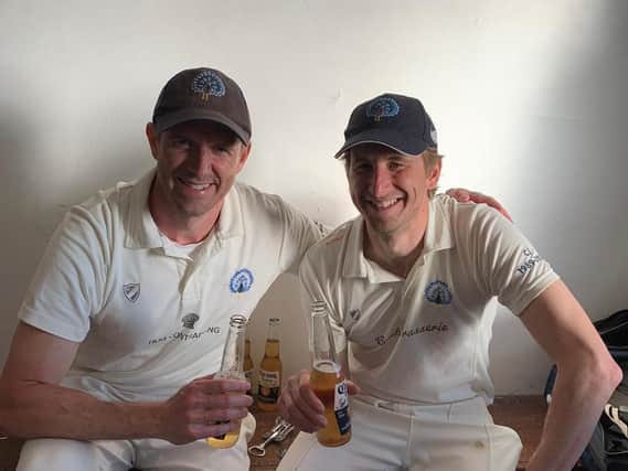 The Clayfield brothers more than earned their beer.