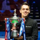 Snooker star Ronnie O'Sullivan EMN-210506-124420001