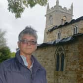 Treasurer Julia Hawley at Wyfordby Church, which will be open during Sunday's fundraising garage sale in the village and at Brentingby EMN-211006-103043001