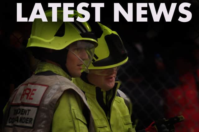 The fire service was called out to the incident EMN-210614-121856001