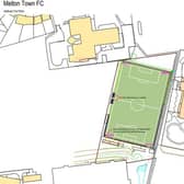 The site for the proposed 3G pitch at Melton Town FC's HQ at Melton Sports Village EMN-210621-120232001