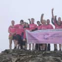 Family members and employees at Wrights Agriculture, a family farming business based in Saxelbye, celebrate taking on the 3 Peaks Challenge for charity EMN-210629-083351001