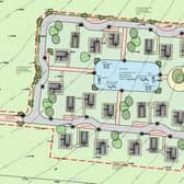 The plans for a glamping park at Twinlakes as designed by HSSP Architects EMN-210624-180312001