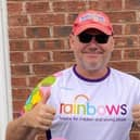 Paul Heath, who is raising money for Rainbows Hospice with a 12-hour walk around Rutland Water EMN-210907-111546001