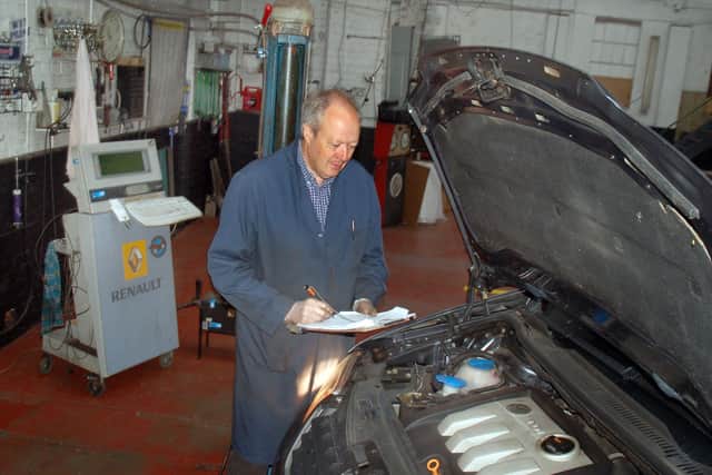 Ian Williamson at Wilson's Garage in Melton, which closed in July 2017 EMN-210715-131323001