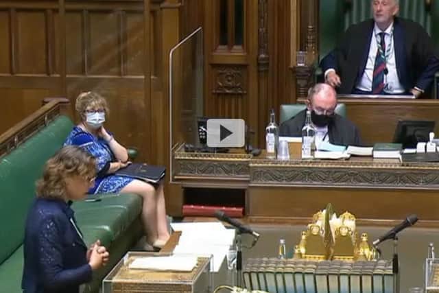 DEFRA Minister Rebecca Pow addresses the House of Commons this week after Melton MP Alicia Kearns argued the case for the department to relocate to Melton Mowbray EMN-210720-115554001