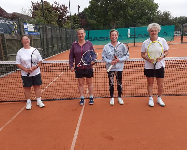 The Ladies' Vets team.