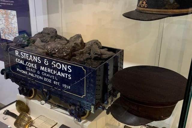 Part of the new Full Steam Ahead railway exhibition at Melton Carnegie Museum EMN-210722-102451001
