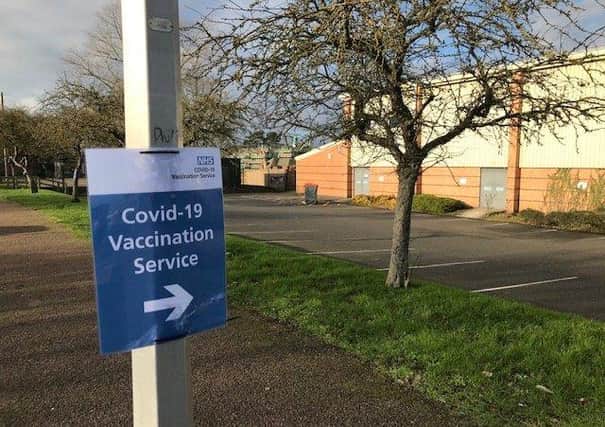 The Melton Vaccination Centre at Melton Sports Village, off Burton Road EMN-210723-165956001